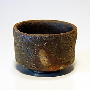 ぐい呑 作者不明 裏に『口』の陶印有り ねばつき